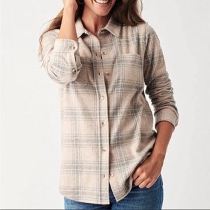Faherty Brand Sweater Shirt - S